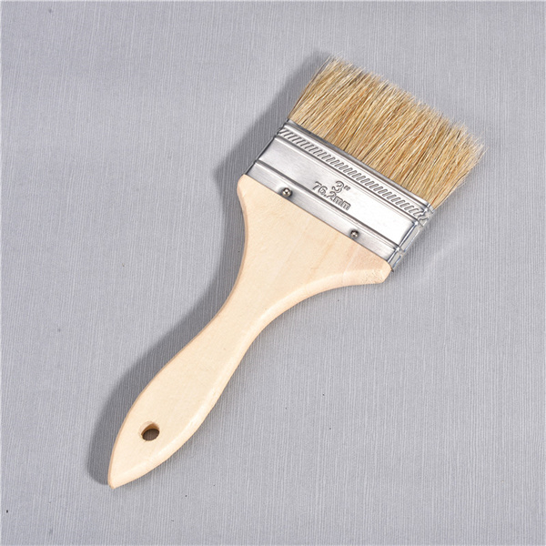 Poitrine brune pure poitrine en bois sans peinture brosse de peinture