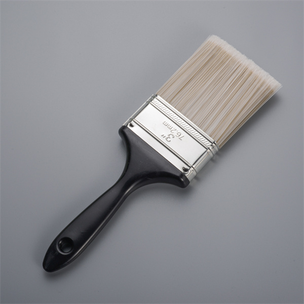 Brosse de peinture à huile de synthèse colorée de 2 pouces PBT